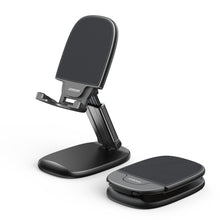 Заредете изображение във визуализатора на галерията – Joyroom JR-ZS371 foldable stand for tablet phone with height adjustment - black
