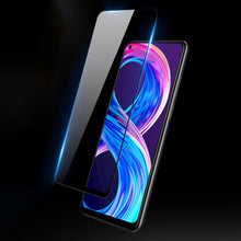 Заредете изображение във визуализатора на галерията – Dux Ducis 9D Tempered Glass Tough Screen Protector Full Coveraged with Frame for Realme 8 Pro / Realme 8 black (case friendly) - TopMag
