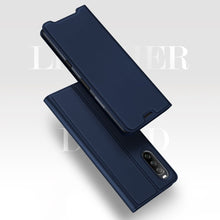 Заредете изображение във визуализатора на галерията – Dux Ducis Skin Pro Bookcase type case for Sony Xperia 10 III black - TopMag
