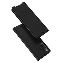 Заредете изображение във визуализатора на галерията – Dux Ducis Skin Pro Bookcase type case for Sony Xperia 10 III black - TopMag
