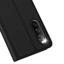 Заредете изображение във визуализатора на галерията – Dux Ducis Skin Pro Bookcase type case for Sony Xperia 10 III black - TopMag

