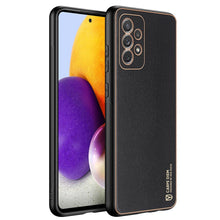 Заредете изображение във визуализатора на галерията – Dux Ducis Yolo elegant case made of soft TPU and PU leather for Samsung Galaxy A72 4G black - TopMag
