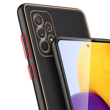 Заредете изображение във визуализатора на галерията – Dux Ducis Yolo elegant case made of soft TPU and PU leather for Samsung Galaxy A72 4G black - TopMag
