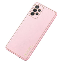 Заредете изображение във визуализатора на галерията – Dux Ducis Yolo elegant case made of soft TPU and PU leather for Samsung Galaxy A72 4G pink - TopMag
