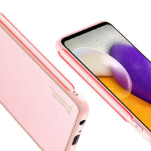 Заредете изображение във визуализатора на галерията – Dux Ducis Yolo elegant case made of soft TPU and PU leather for Samsung Galaxy A72 4G pink - TopMag
