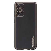 Заредете изображение във визуализатора на галерията – Dux Ducis Yolo elegant case made of soft TPU and PU leather for Samsung Galaxy A52s 5G / A52 5G / A52 4G / A52s black - TopMag
