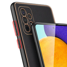 Заредете изображение във визуализатора на галерията – Dux Ducis Yolo elegant case made of soft TPU and PU leather for Samsung Galaxy A52s 5G / A52 5G / A52 4G / A52s black - TopMag

