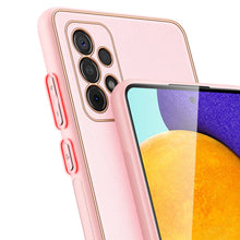 Заредете изображение във визуализатора на галерията – Dux Ducis Yolo elegant case made of soft TPU and PU leather for Samsung Galaxy A52s 5G / A52 5G / A52 4G / A52s pink - TopMag
