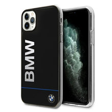 Заредете изображение във визуализатора на галерията – Etui BMW BMHCN58PCUBBK iPhone iPhone 11 Pro 5,8" czarny/black hardcase Signature Printed Logo - TopMag
