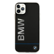 Заредете изображение във визуализатора на галерията – Etui BMW BMHCN58PCUBBK iPhone iPhone 11 Pro 5,8" czarny/black hardcase Signature Printed Logo - TopMag

