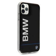 Заредете изображение във визуализатора на галерията – Etui BMW BMHCN58PCUBBK iPhone iPhone 11 Pro 5,8" czarny/black hardcase Signature Printed Logo - TopMag
