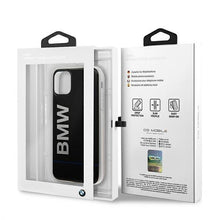 Заредете изображение във визуализатора на галерията – Etui BMW BMHCN58PCUBBK iPhone iPhone 11 Pro 5,8" czarny/black hardcase Signature Printed Logo - TopMag
