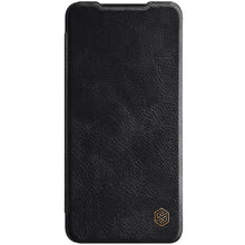 Заредете изображение във визуализатора на галерията – Nillkin Qin original leather case cover for Samsung Galaxy S21 FE black - TopMag
