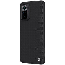 Заредете изображение във визуализатора на галерията – Nillkin Textured Case rugged cover with gel frame and nylon on the back Xiaomi Redmi Note 10 Pro black - TopMag
