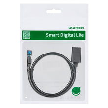 Заредете изображение във визуализатора на галерията – Ugreen extension cable Ethernet RJ45 Cat8 40000 Mbps / 40 Gbps 1m black (NW192 50199) - TopMag
