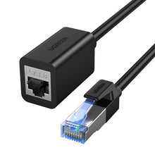 Заредете изображение във визуализатора на галерията – Ugreen extension cable Ethernet RJ45 Cat8 40000 Mbps / 40 Gbps 1m black (NW192 50199) - TopMag
