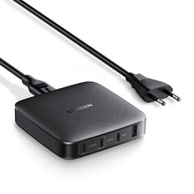 Заредете изображение във визуализатора на галерията – Ugreen charger 3x USB Type C / 1x USB 100W Power Delivery black (70870) - TopMag
