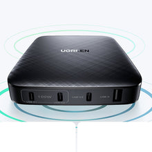 Заредете изображение във визуализатора на галерията – Ugreen charger 3x USB Type C / 1x USB 100W Power Delivery black (70870) - TopMag
