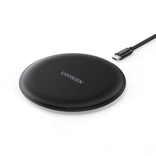 Заредете изображение във визуализатора на галерията – Ugreen Qi wireless charger 15W black (80537) - TopMag
