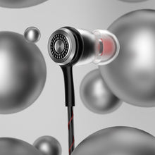 Заредете изображение във визуализатора на галерията – Dudao in-ear headphones headset with remote control and microphone 3.5 mm mini jack silver (X12PRO-Silver) - TopMag
