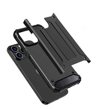 Заредете изображение във визуализатора на галерията – iPhone 15 Pro Hybrid Armor case - black
