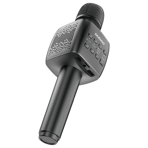 Dudao Wireless Karaoke Microphone Bluetooth 5.0 Black (Y16S) - TopMag