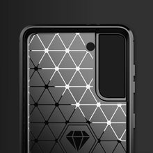 Заредете изображение във визуализатора на галерията – Carbon Case Flexible Cover Sleeve for Samsung Galaxy S21 FE black - TopMag
