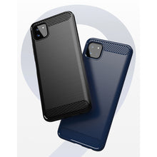 Заредете изображение във визуализатора на галерията – Carbon Case Flexible TPU Cover for Samsung Galaxy A22 5G black - TopMag
