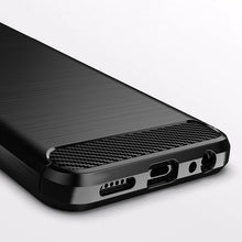 Заредете изображение във визуализатора на галерията – Carbon Case Flexible TPU Cover for Samsung Galaxy A22 5G black - TopMag
