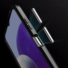 Заредете изображение във визуализатора на галерията – Carbon Case Flexible TPU Cover for Samsung Galaxy A22 5G black - TopMag
