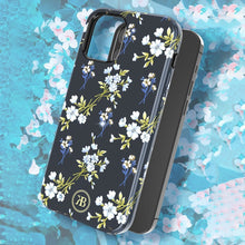 Заредете изображение във визуализатора на галерията – Kingxbar Blossom case decorated with original Swarovski crystals iPhone 12 Pro Max multicolour (Lily) - TopMag
