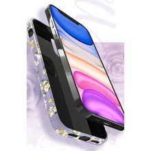 Заредете изображение във визуализатора на галерията – Kingxbar Blossom case decorated with original Swarovski crystals iPhone 12 mini multicolour (Lily) - TopMag
