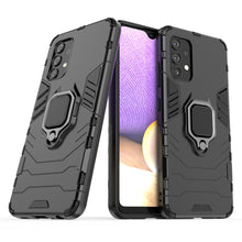 Заредете изображение във визуализатора на галерията – Ring Armor Case Kickstand Tough Rugged Cover for Samsung Galaxy A32 4G black - TopMag
