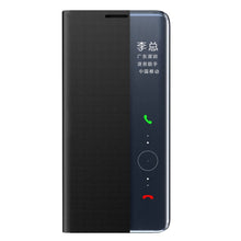 Заредете изображение във визуализатора на галерията – Sleep Case Bookcase Type Case with Smart Window for Samsung Galaxy S21 FE black - TopMag
