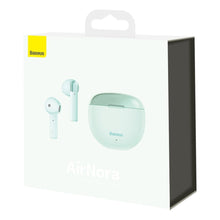 Заредете изображение във визуализатора на галерията – Baseus Encok W2 waterproof IPX4 wireless Bluetooth 5.0 TWS earphones blue (NGW2-03) - TopMag
