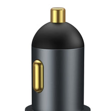 Заредете изображение във визуализатора на галерията – Baseus Share Together USB / USB Type C / cigarette lighter socket car charger 120W Quick Charge Power Delivery gray (CCBT-C0G) - TopMag
