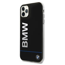 Заредете изображение във визуализатора на галерията – Etui BMW BMHCN65PCUBBK iPhone 11 Pro Max 11 6,5" czarny/black hardcase Signature Printed Logo - TopMag
