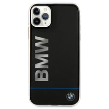 Заредете изображение във визуализатора на галерията – Etui BMW BMHCN65PCUBBK iPhone 11 Pro Max 11 6,5" czarny/black hardcase Signature Printed Logo - TopMag
