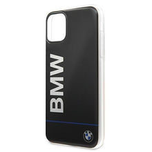 Заредете изображение във визуализатора на галерията – Etui BMW BMHCN65PCUBBK iPhone 11 Pro Max 11 6,5" czarny/black hardcase Signature Printed Logo - TopMag
