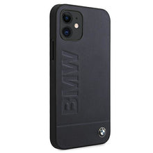 Заредете изображение във визуализатора на галерията – Etui BMW BMHCP12SSLLNA iPhone 12 mini 5,4" granatowy/navy hardcase Signature Logo Imprint - TopMag
