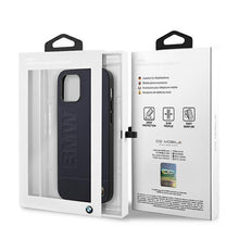 Заредете изображение във визуализатора на галерията – Etui BMW BMHCP12SSLLNA iPhone 12 mini 5,4" granatowy/navy hardcase Signature Logo Imprint - TopMag
