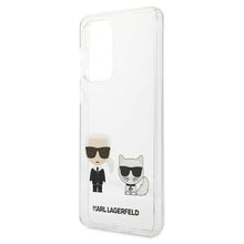 Заредете изображение във визуализатора на галерията – Оригинален гръб Karl Lagerfeld за samsung a33 (ik + choupette / transparent) - TopMag

