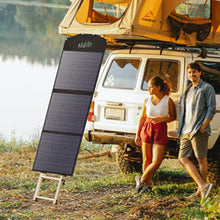 Заредете изображение във визуализатора на галерията – Choetech foldable solar charger 120W 1 x USB Type C / 1 x USB Type A (SC008 NEW)
