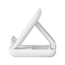 Заредете изображение във визуализатора на галерията – Baseus Seashell Series adjustable phone stand - white
