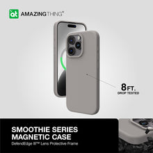 Заредете изображение във визуализатора на галерията – Amazing Thing Smoothie Magsafe Case IP156.1PSMGY for Iphone 15 Pro titanium
