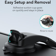 Заредете изображение във визуализатора на галерията – ESR HALOLOCK MAGNETIC MAGSAFE DASHBOARD WIRELESS CHARGER BLACK
