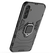 Заредете изображение във визуализатора на галерията – Ring Armor case for Samsung Galaxy A14 armored cover magnetic holder ring black
