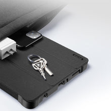 Заредете изображение във визуализатора на галерията – DUX DUCIS Domo Tablet Cover with Multi-angle Stand and Smart Sleep Function for Samsung Galaxy Tab A7 Lite (T220 / T225) black - TopMag
