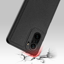 Заредете изображение във визуализатора на галерията – Dux Ducis Fino case covered with nylon material for Xiaomi Mi 11i / Poco F3 black - TopMag
