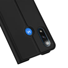 Заредете изображение във визуализатора на галерията – Dux Ducis Skin Pro Bookcase type case for Motorola Moto E7 Power black - TopMag
